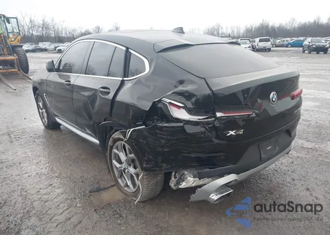 2022 BMW X4 xDrive30I z USA, uszkodzony, nr VIN 5UX33DT02N9M96234